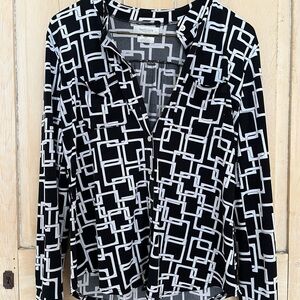 Van Heusen 90s style blouse